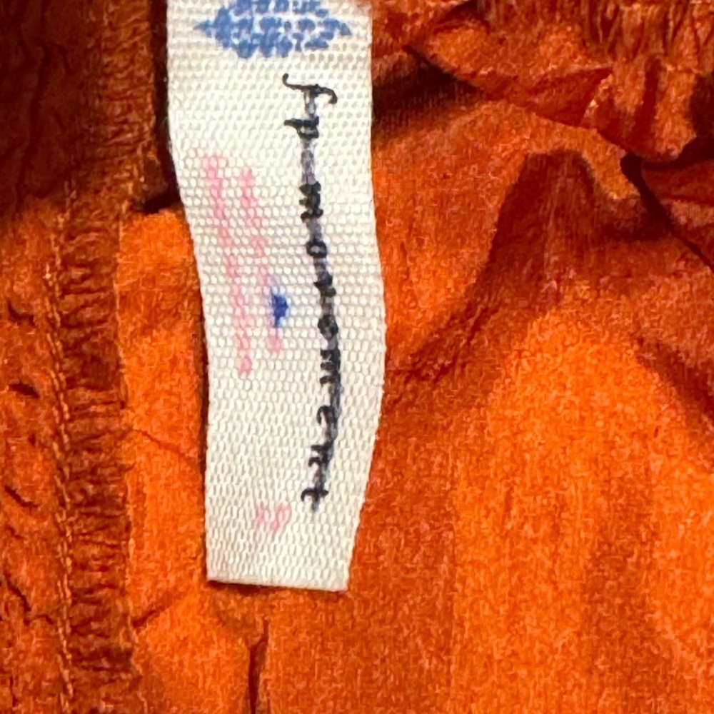 Free People Movement The Way Home Jogger Orange Small NWOT - Picture 3 of 5
